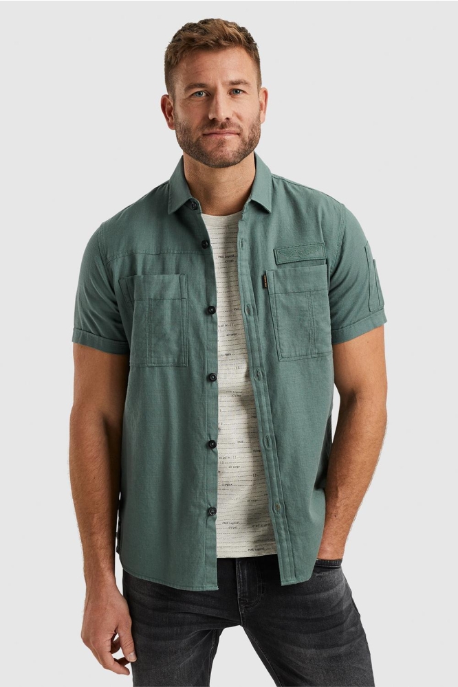 SHIRT WITH SHORT SLEEVES PSIS2403240 6019